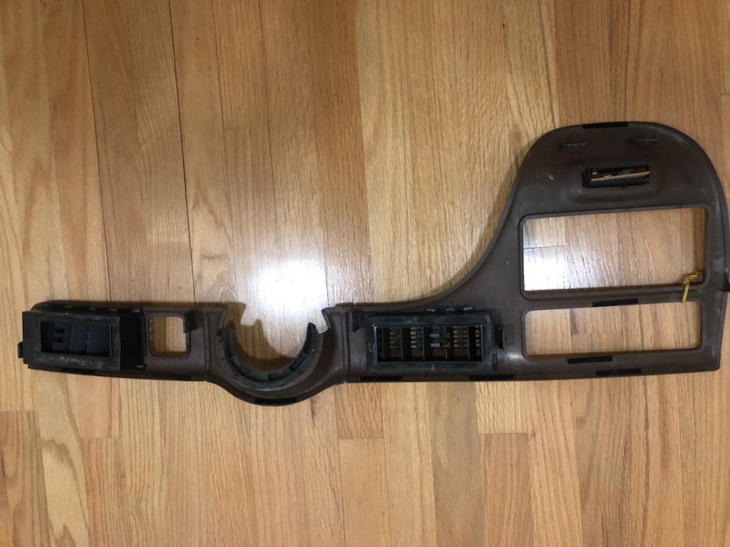 Dash Radio Trim Bezel Panel For Dodge Ram 1500/2500/3500 2002-2005 - Black Center Console Surround